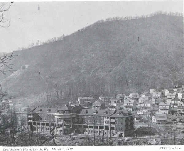 Historic coal camp hotel