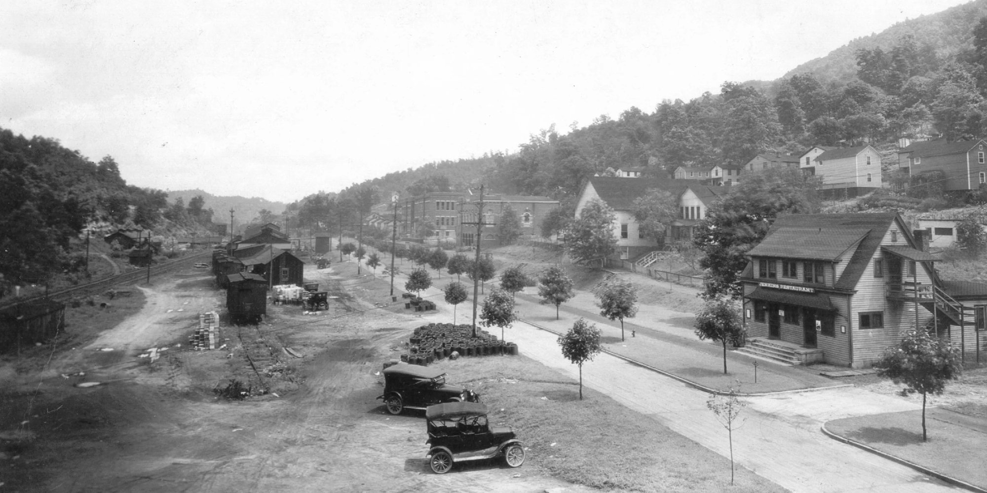Coal camp in Central Appalachia